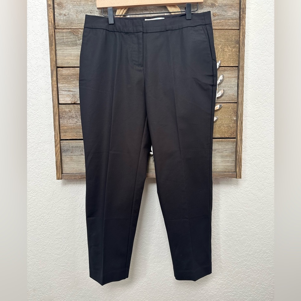 Boden Black Women's Cropped dress‎ pants Trousers size US 10R